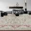 Wool Oriental Area Rug in Beige/Rust/Green