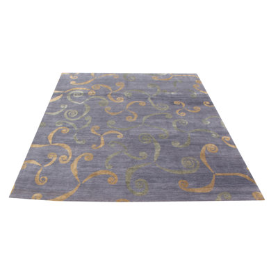Wool Abstract Indoor Rug