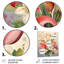 Bouquet de fleurs de lys roses et rouges - art mural Lily-106097728-106097733