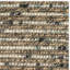 Tapis bleu / brun noué à la main à motif abstrait Ferrera-399747060