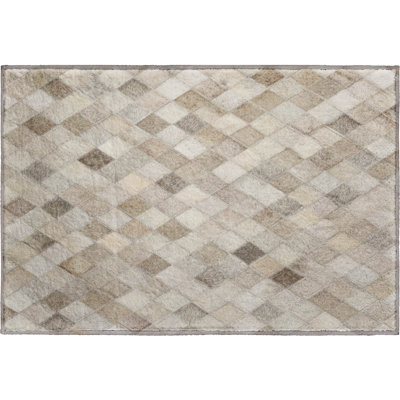 Premium Machine Washable Lewes AMF101 Gray Rug
