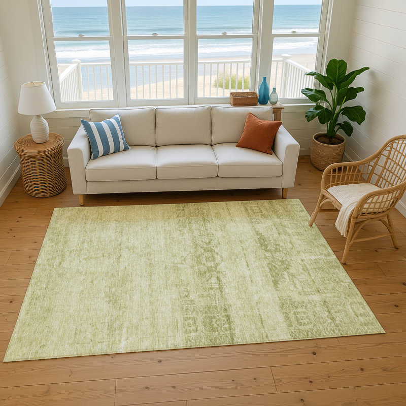 Tapis de qualité supérieure lavable à la machine AMF1647 Global, Rectangle 5 pi x 7 pi 6 po