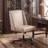 Mellins Swivel Chenille Upholstered Task Chair-886834302