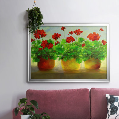 " Geraniums III "