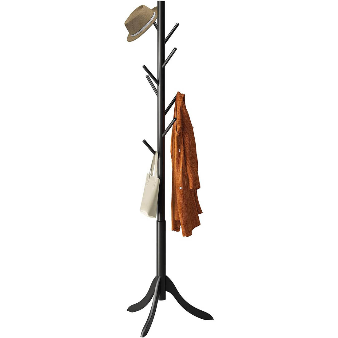 Red Barrel Studio® Standing Coat Rack Hat Hanger 8 Hook | Wayfair