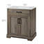 Burgoon 30" Single Bathroom Vanity Set