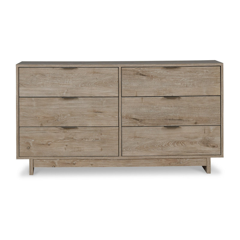 Senait 6 Drawer 59" W Double Dresser