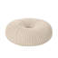 Pouf tricoté