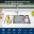 33" Undermount Kitchen Sink, 16-Gauge 304 Stainless Steel, Single Bowl with Integrated Ledge, Modern Kitchen