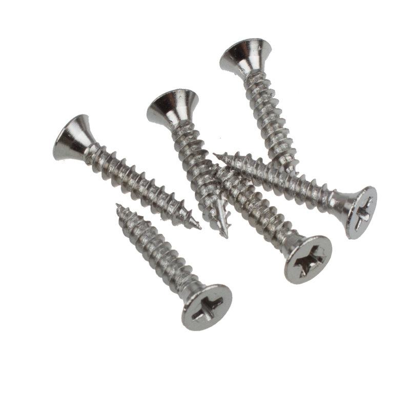 Charnières de porte H 3,5 po x l 3,5 po, Chrome poli