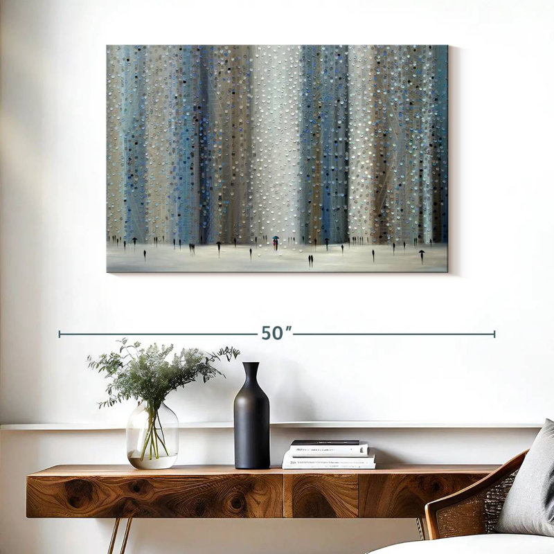 Avery Love Rain, 26" H x 39" W