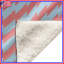 Couvertures en zigzag rouges et bleues-128738960