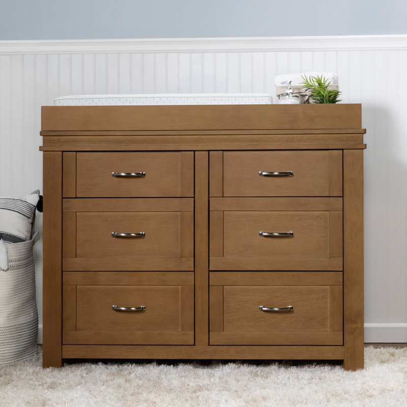 Wesley 6 Drawer Dresser, Stablewood