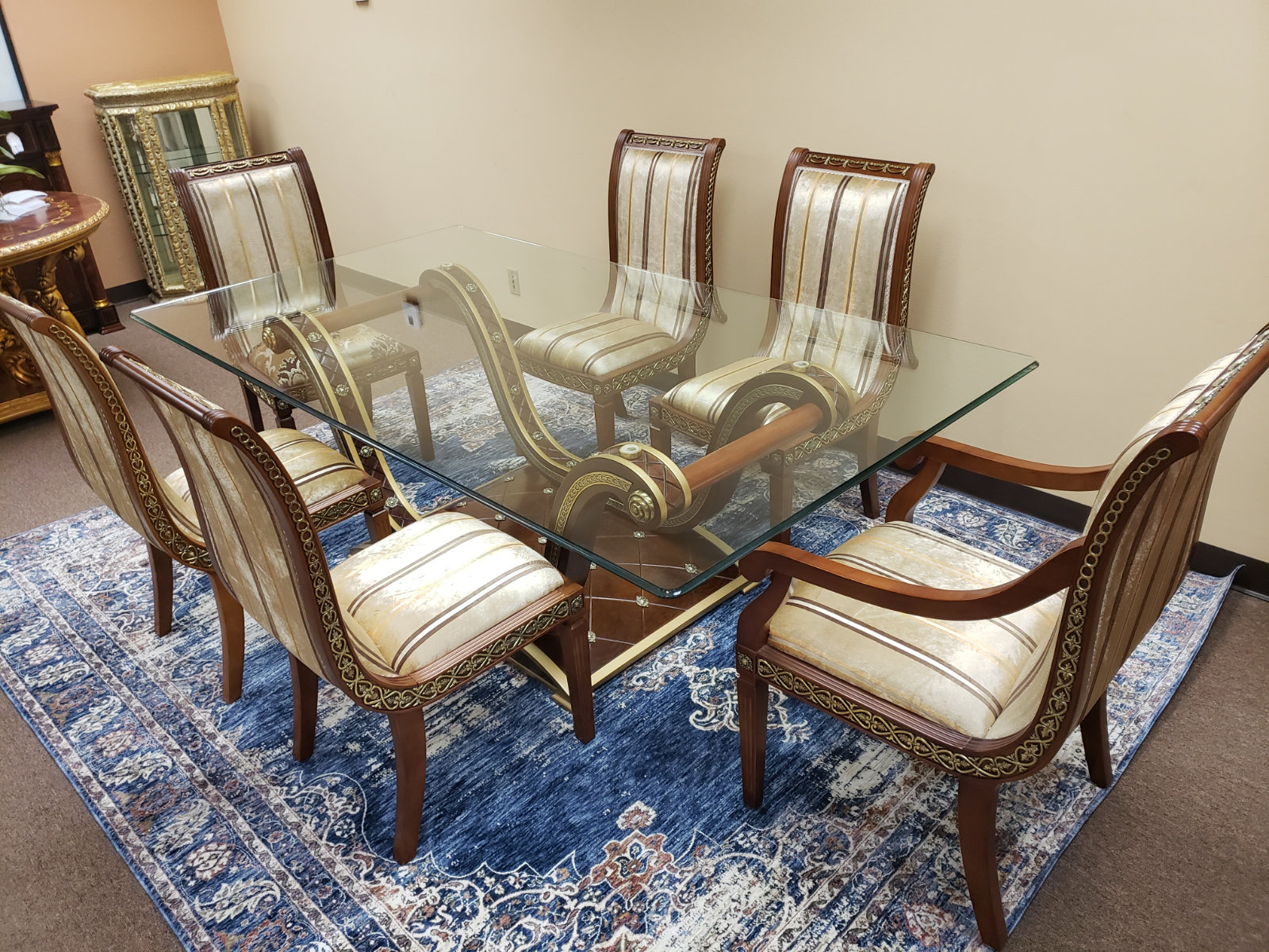 InfinityFurnitureImport Glass Dining Table | Wayfair