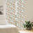 East Urban Home Floral Semi-Sheer Rod Pocket Curtain Panel-45085791