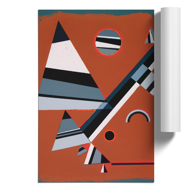 Composition Vol.1 by Wassily Kandinsky - Unframed Graphic Art, 42cm H x 30cm W x 0.1cm D