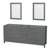 Sheffield 79" Freestanding Double Vanity Base Only with Medicine Cabinets-40093286