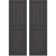 Americraft Two Equal Panel Framed Board-n-Batten Shutters (Per Pair)