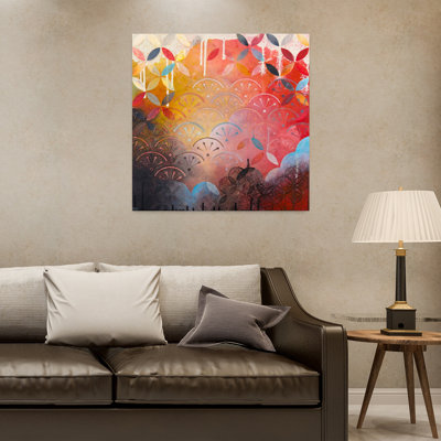 Art abstrait contemporain, patient