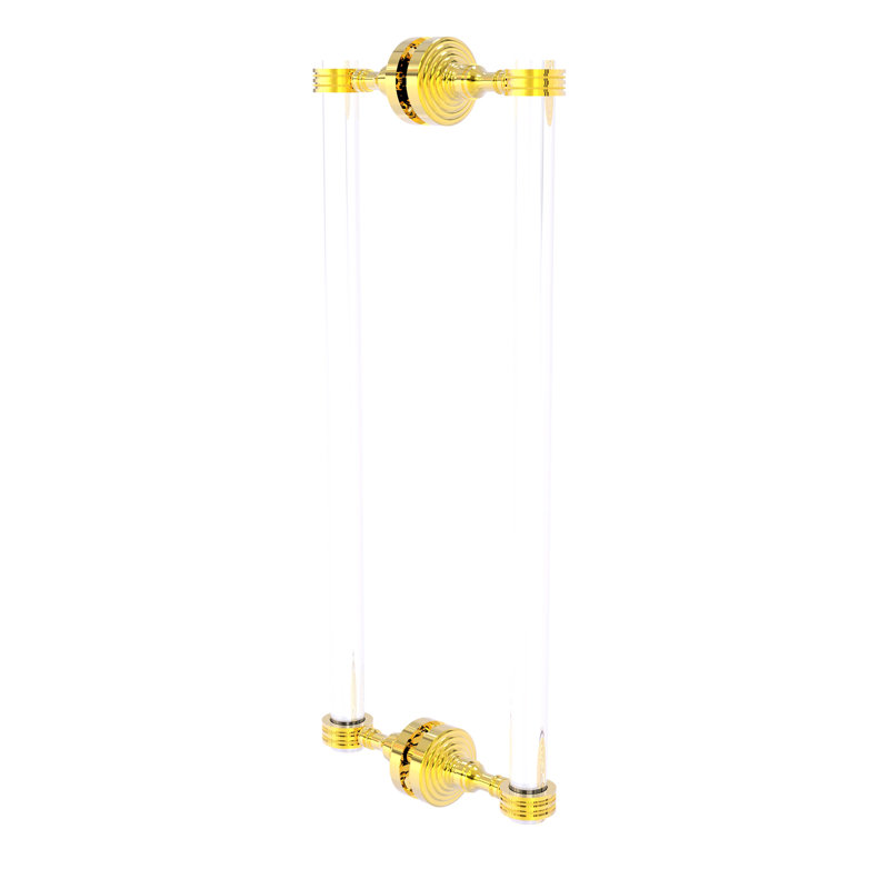 Ensemble de poignées pour appareils centraux 18 "Pacific Grove, Laiton poli