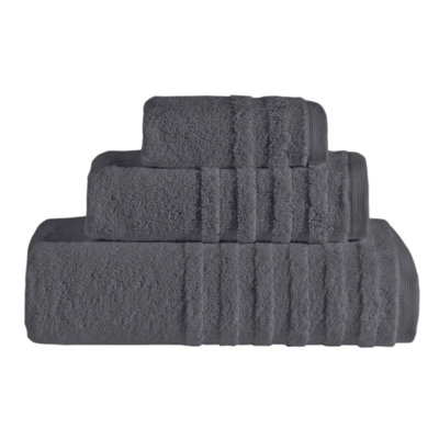 Dorothea 3 Piece 100% Cotton Towel Set by SaaSoh