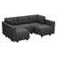 Petit canapé modulaire Kimbrel-629938768