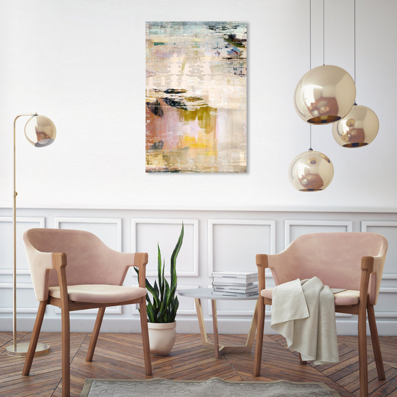 «Summer Layers» par Oliver Gal Print, H 30 po x l 20 po, Toile tendue, Sans cadre