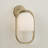 7.5" W X 14" H 1-Light Capsule Sconce with Soft White Glass-107148973