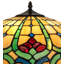 Lampe de table 22 po bronze acajou