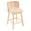 Tabouret de bar d'intérieur rembourré Talia-1460134567