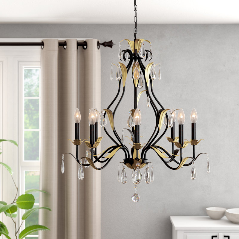 Aspendale 8 - Light Dimmable Chandelier