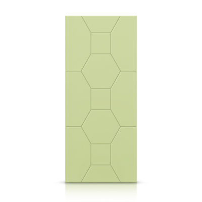 Porte standard à panneaux en bois