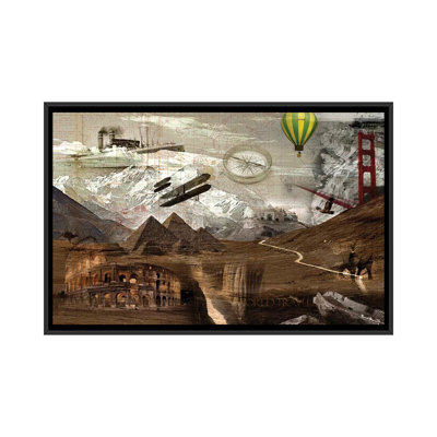 «World Travel», reproduction d'impression sur toile