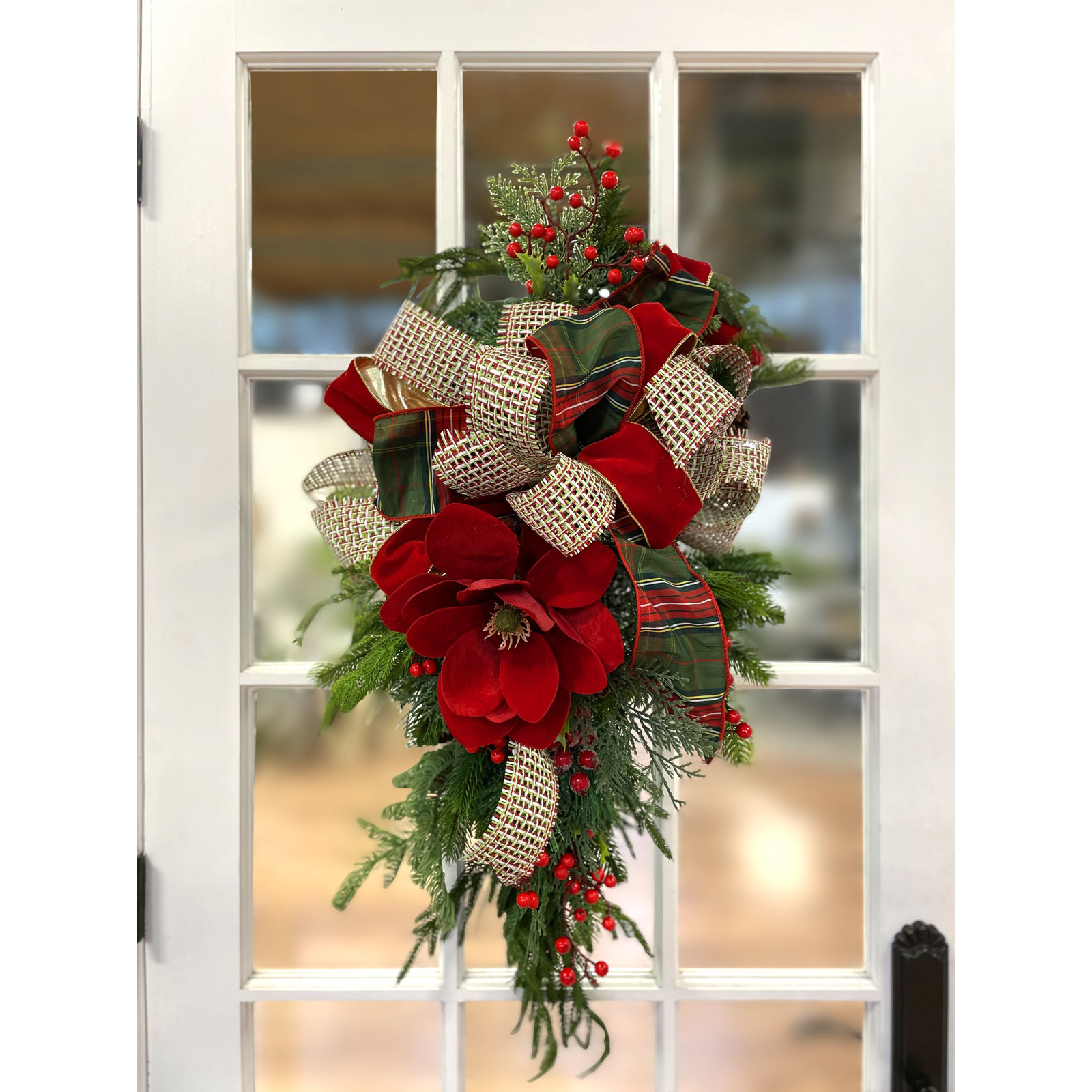 Lingel 20" Magnolia Christmas Swag