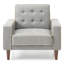 Fauteuil lit contemporain avec accoudoirs