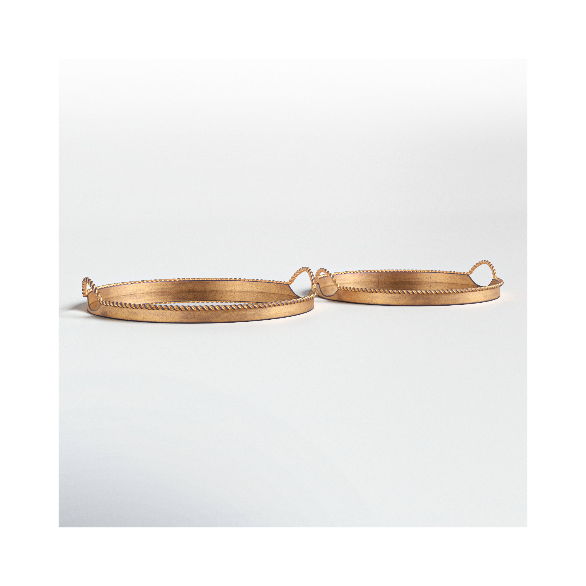 Faina Metal Tray - Set of 2