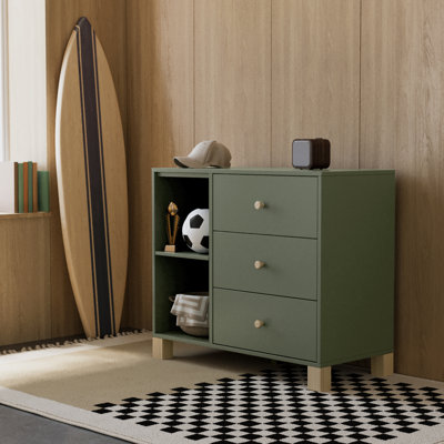 California 3 Drawer Combo Dresser by Storkcraft