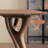 Creative solid wood rectangular dining table set-106326191