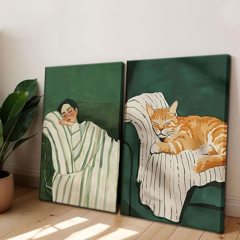 2 Piece Wrapped Canvas Print