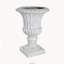 Urne de jardin pour l'extérieur, blanc antique