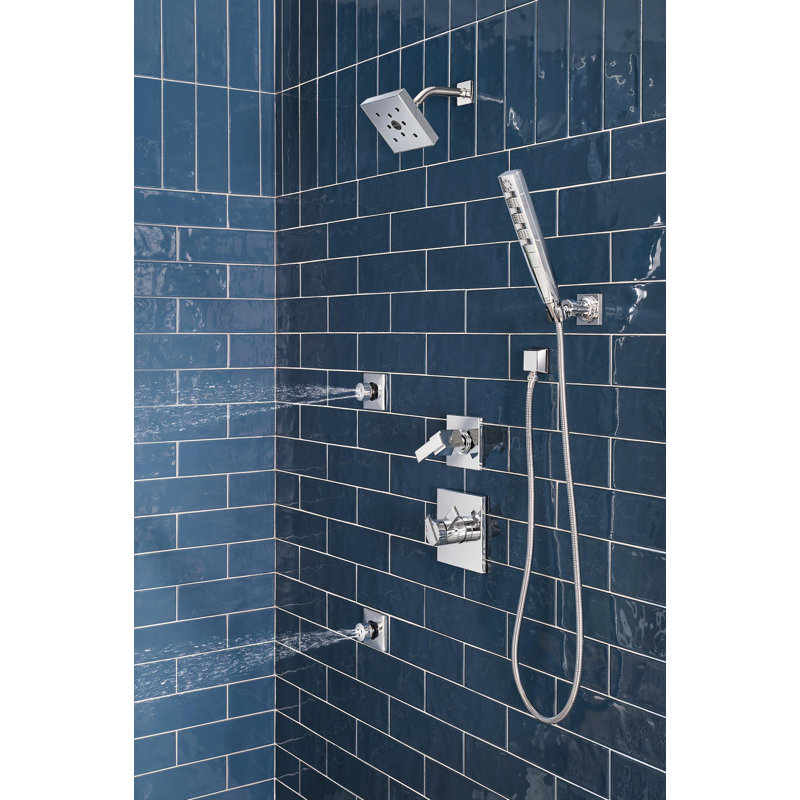 Linden 17 Series Dual-Function Tub Shower Faucet Set, In2ition Shower Handle Trim Kit, Chrome