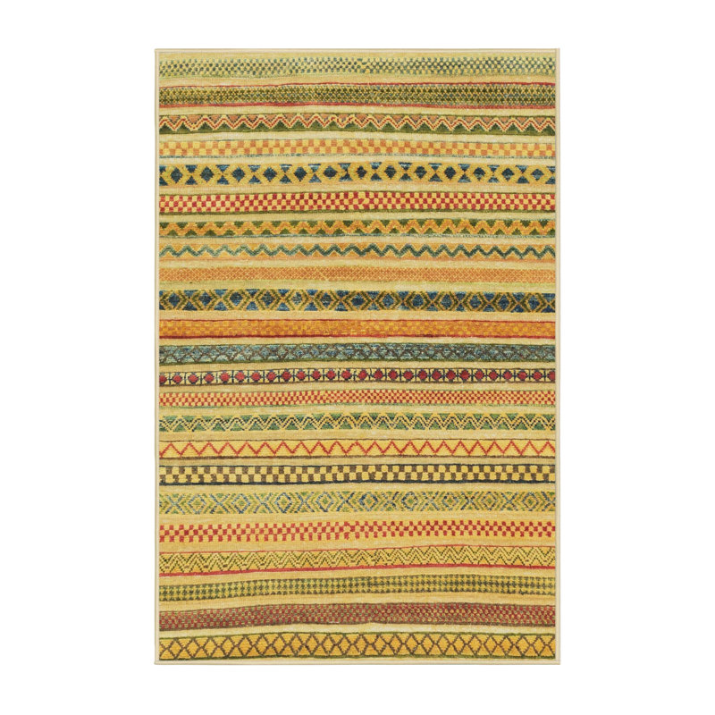 Abstract Indoor Rug, Rectangle 2' x 3'
