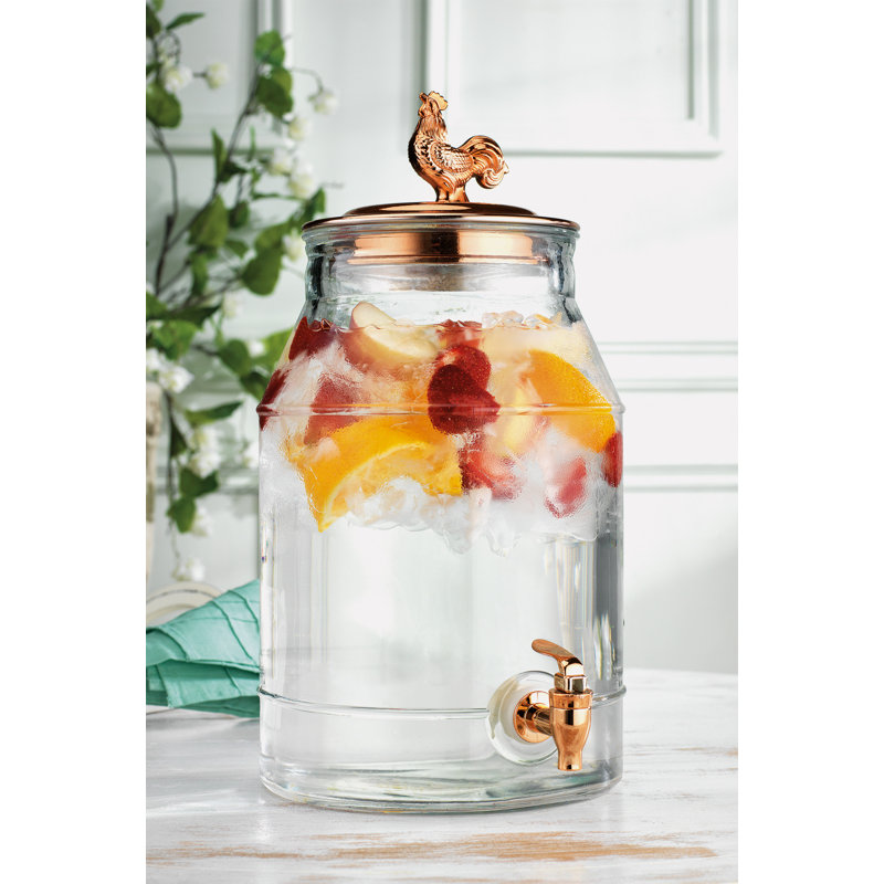 Glass Beverage Dispenser