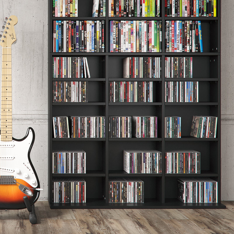 178cm H Media Shelves