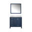 Meuble-lavabo décalé à droite l 36 po x P 22 po et miroir 34 po.-66637661-112956986