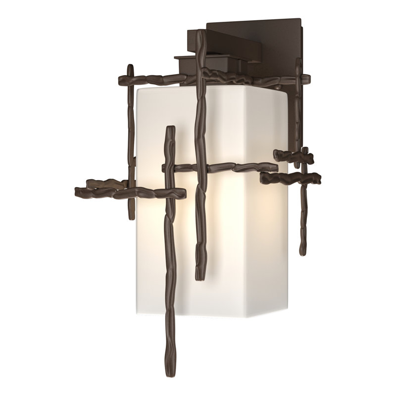 Tura Aluminum Outdoor Sconce, Coastal Bronze, 16.4" H x 9.6" W x 10.7" D