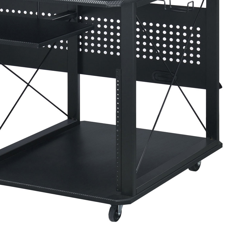 Mehraan 71.6'' W Music Desk, Black