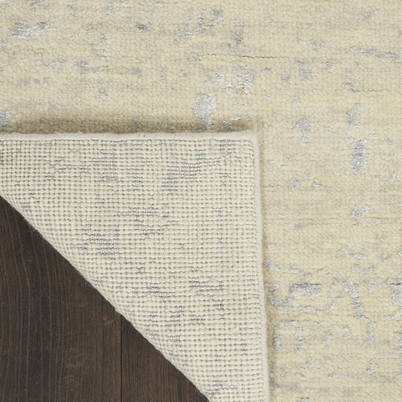 Abstract Hand Woven Area Rug, Rectangle 2' x 3'