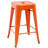 Cricklade Upholstered Counter Stool with Metal Frame-478246512