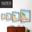 Living by the Sea I-Premium Framed Print -Ready to Hang - No Nails Required - No Nails Required-1174577317-1174577316